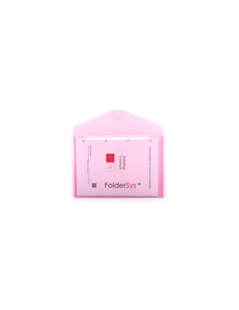 A4 Velcro Enveloppe Rouge