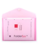 A4 Velcro Enveloppe Rouge 40101-84