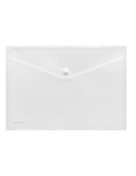 Doorzichtbaar envelop met drukknop A4 transparant 40111-00