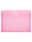 Enveloptas A5 Velcro met Balg Rood 40114-84