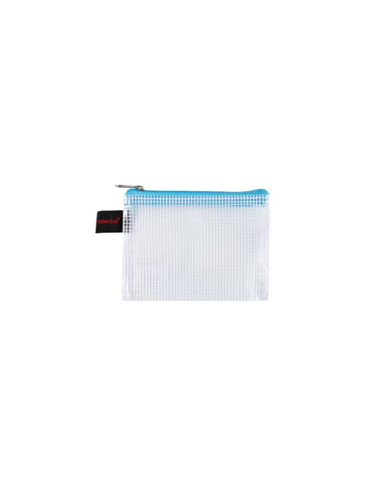 Pochette A7 + tirette turquoise 40477-46