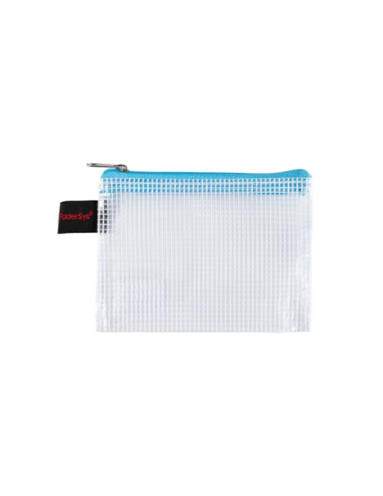 Pochette A7 + tirette turquoise 40477-46