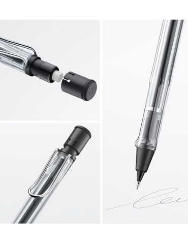 Porte mines LAMY safari vista 0,5 mm transparent