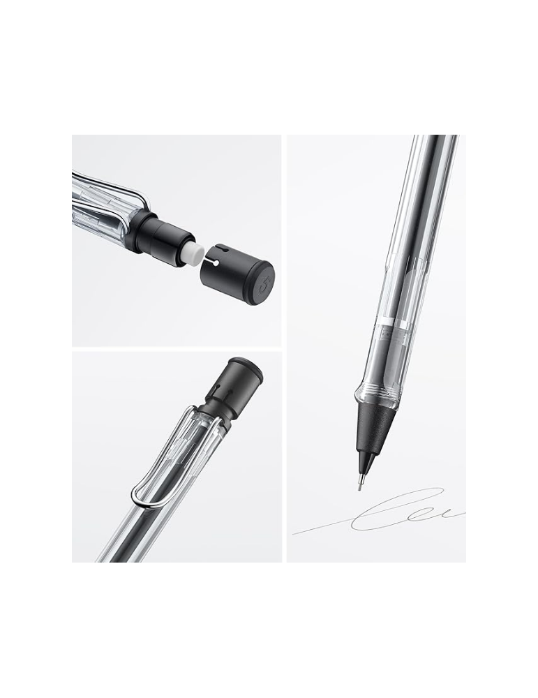 Porte mines LAMY safari vista 0,5 mm transparent