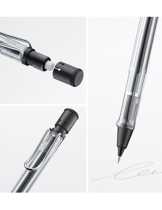 Porte mines LAMY safari vista 0,5 mm transparent