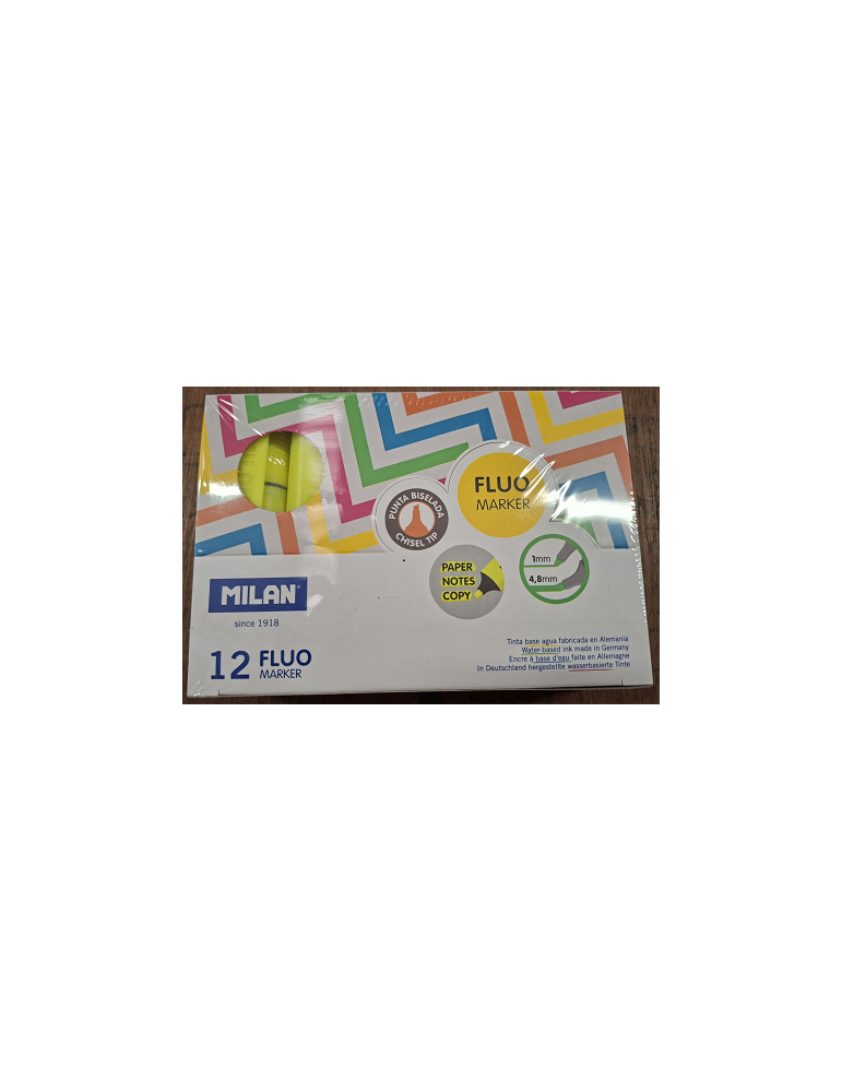 Display box 12 yellow Fluo highlighters
