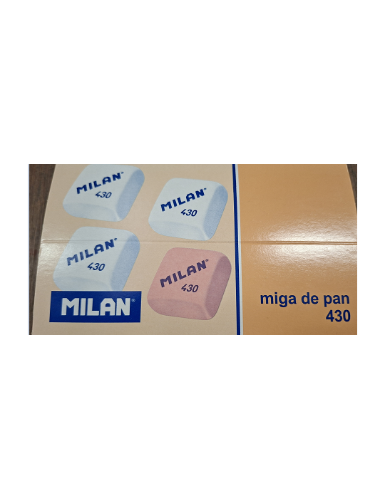 Box 30 soft synthetic rubber erasers 430, squared