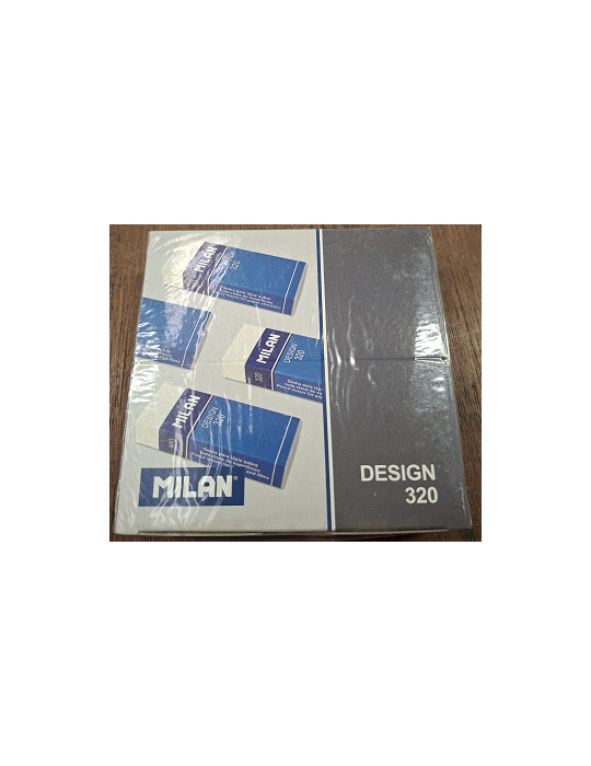 Box 20 DESIGN nata® 320 eraser (with carton sleeve and individuallywra