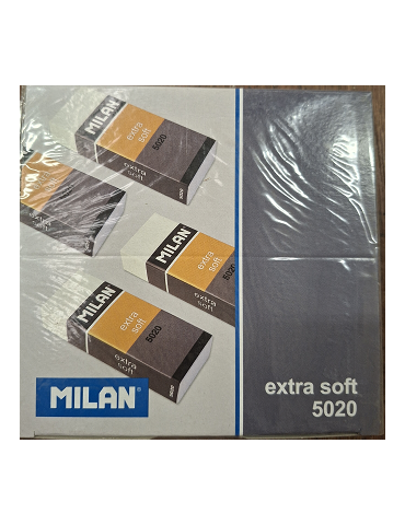 Box 20 Extra Soft eraser 5020, non-dust, for fine arts (with cartonsle