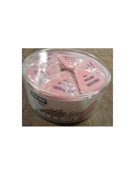 Pot 36 gommes 4836 en caoutchouc synthétique flexibles triangulaires,