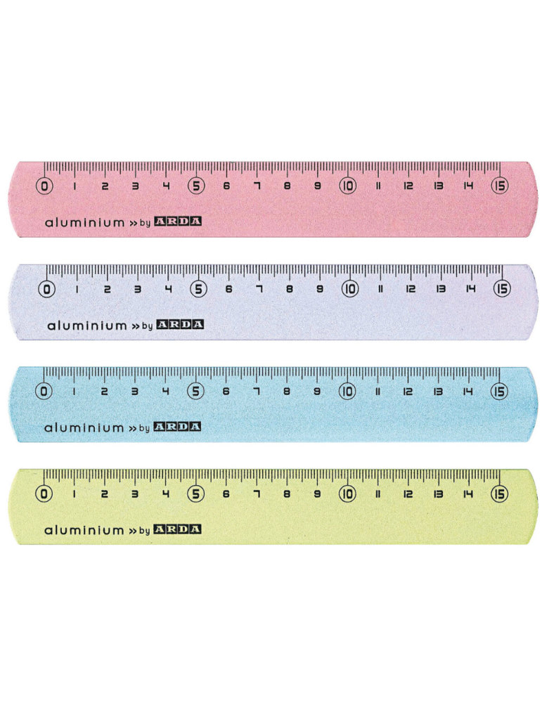 DISP 24 LATTES ALU 15CM FROST ASS