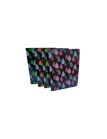 Classeur A4 2A16 PP Drops Assorti