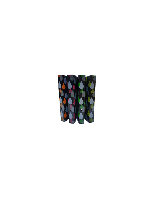Classeur A4 2A25 PP Drops Assorti
