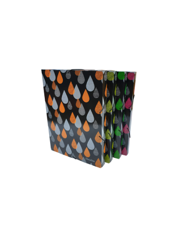 Elastobox A4 - Rug 25 mm - PP Drops Geassorteerd