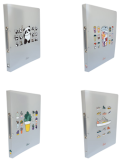Classeur A4 2A25 PP Chill Assorti
