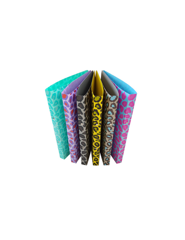 Classeur A4 2A16 PP5 Leopard Assorti