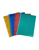 Pochettes perforées A4 PP 11 Perfo Bleu P/50