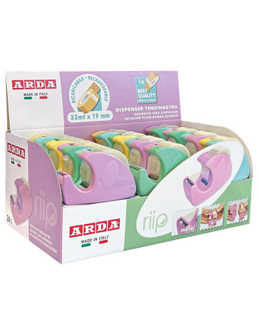 DISP 24 PASTEL COLORS 2.0 ADH TAPE