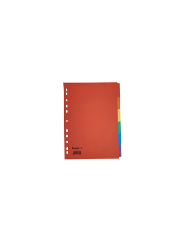 Intercalaires A4 Carton 180gr 6 Onglets