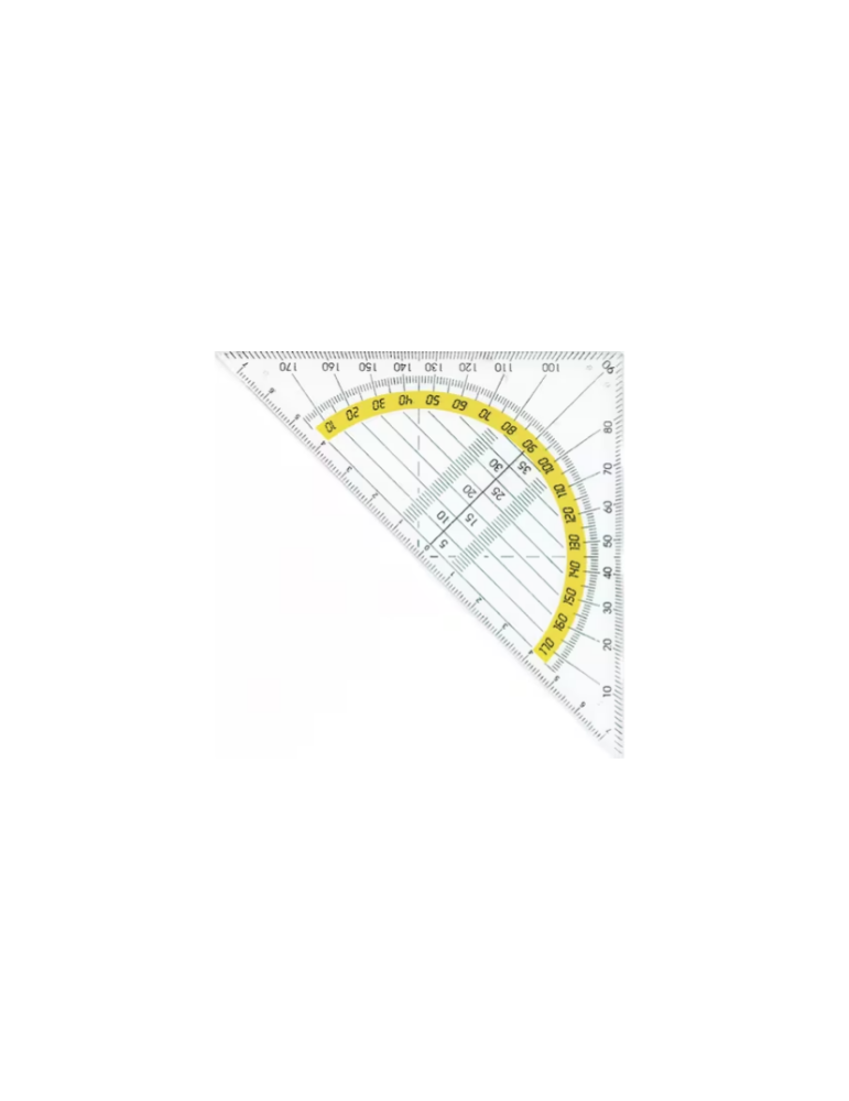 Equerre géométrique Kangaro 14 cm