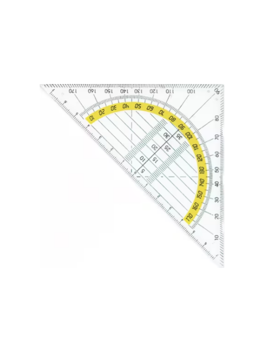 Equerre géométrique Kangaro 14 cm
