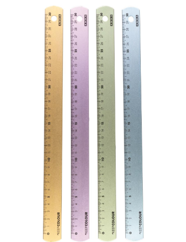 REGLE PLIABLE ALU FROST 30CM