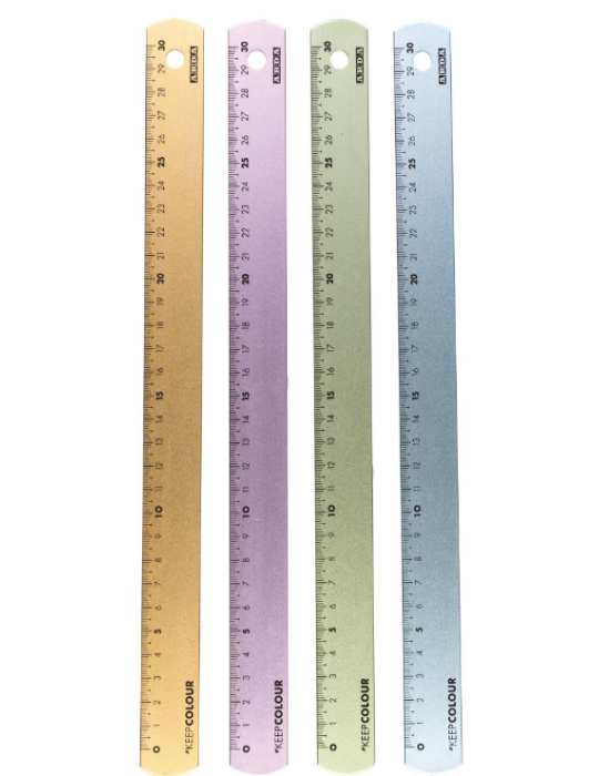 REGLE PLIABLE ALU FROST 30CM