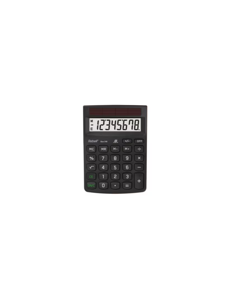 Calculatrice Rebell ECO 310 BX certificat Blue Angel à 8 chiffres
