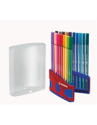 Pen 68 ColorParade (blue/red) 20 pcs with hanging device