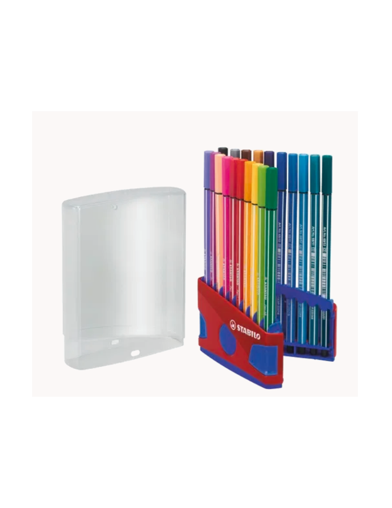 Pen 68 ColorParade (blue/red) 20 pcs with hanging device