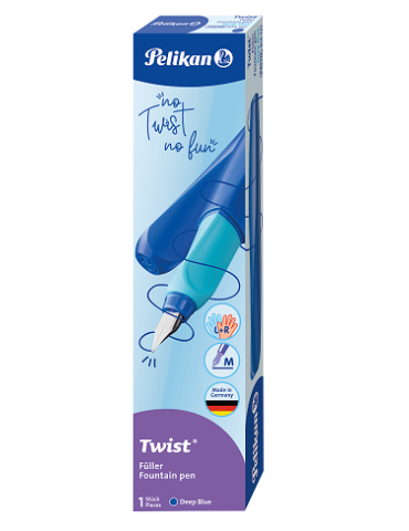 Stylo-plume Twist P457 Deep Blue M