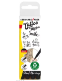 Stylo à tatouer Eberhard Faber 4 pièces Pinceau et calligraphie noir