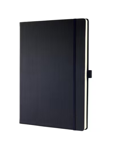 Carnet Sigel Conceptum Pure hardcover A4 noir ligné