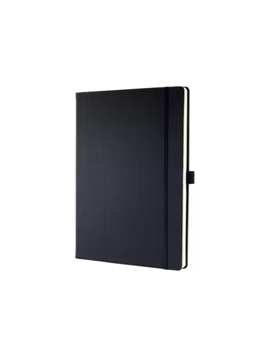 notitieboek Sigel Conceptum Pure hardcover A4 zwart gelinieerd