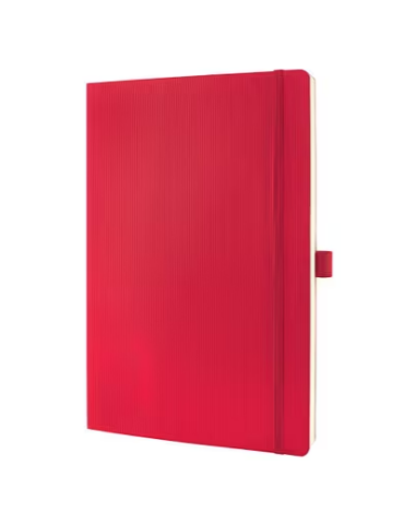 Carnet Sigel Conceptum Pure softcover A4 rouge quadrille