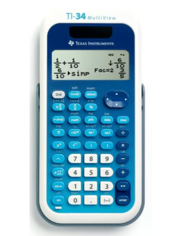 Calculator TI-34MV MultiView