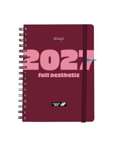 Agenda Journalier 2027 Full aesthetic