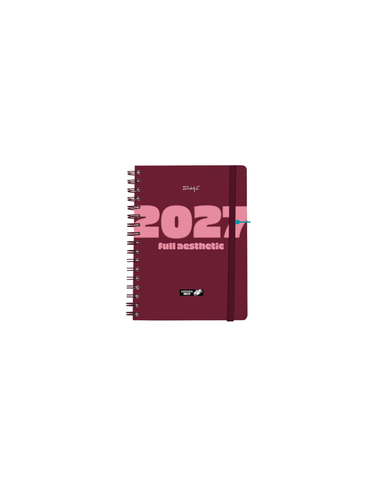 Agenda Journalier 2027 Full aesthetic