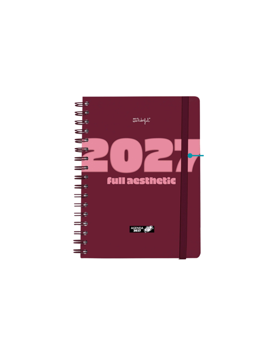 Agenda Journalier 2027 Full aesthetic