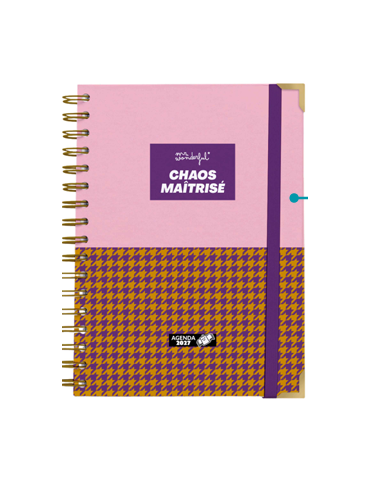 Agenda Journalier 2027 Aujourd'hui, sans pression