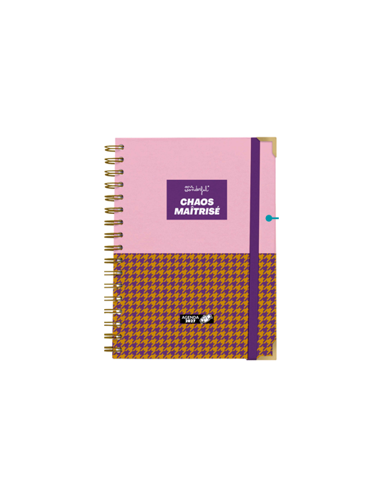 Agenda Journalier 2027 Aujourd'hui, sans pression