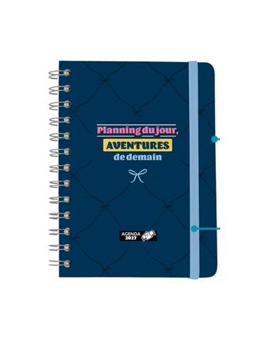 Agenda Journalier S 2027 Planning du jour, aventures de demain
