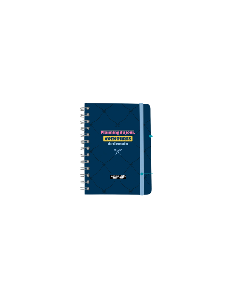 Agenda Journalier S 2027 Planning du jour, aventures de demain