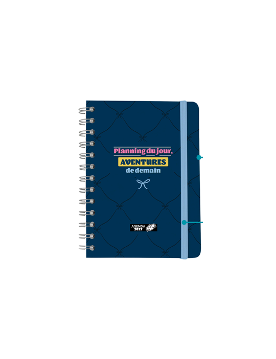 Agenda Journalier S 2027 Planning du jour, aventures de demain
