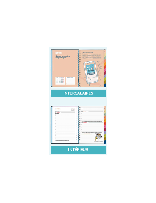 Agenda Journalier S 2027 Planning du jour, aventures de demain