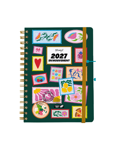 Agenda Hebdomadaire  XL 2027 Avec style