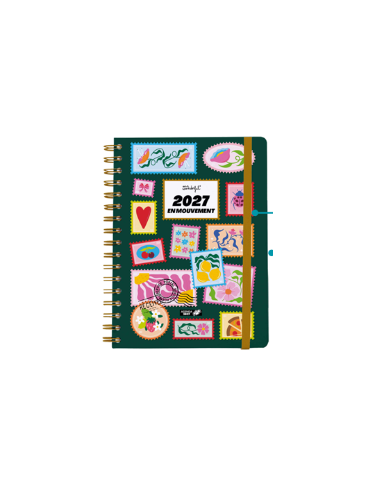 Agenda Hebdomadaire  XL 2027 Avec style
