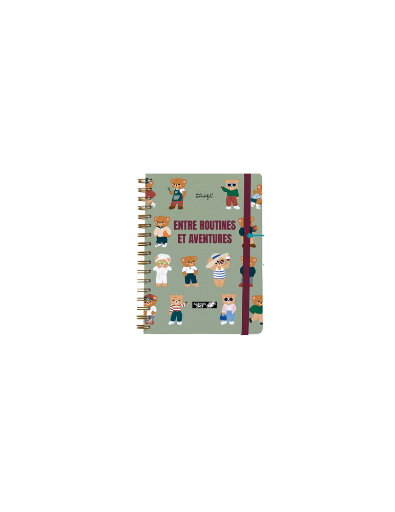 Agenda Hebdomadaire  2027 Entre routines et aventures