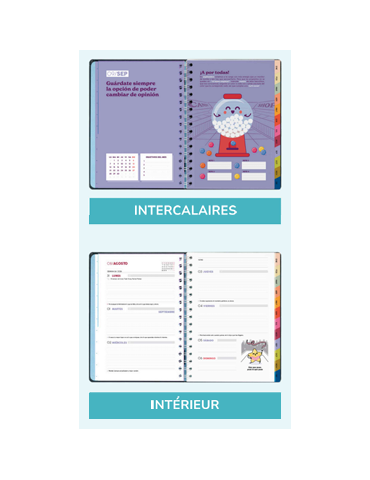 Agenda Hebdomadaire  2027 Entre routines et aventures 2