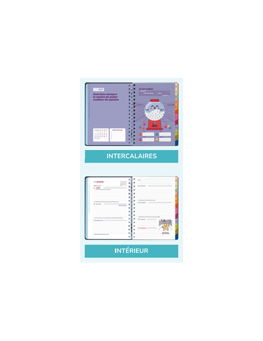 Agenda Hebdomadaire  2027 Entre routines et aventures